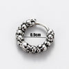 Wholesale Piercing Earrings Stainless Steel Cast Skull Totem Punk Retro Style