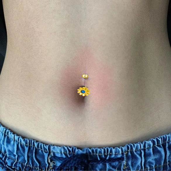 Wholesale Piercing Jewelry Copper Inlaid Zircon Butterfly Flower Star Style For Women