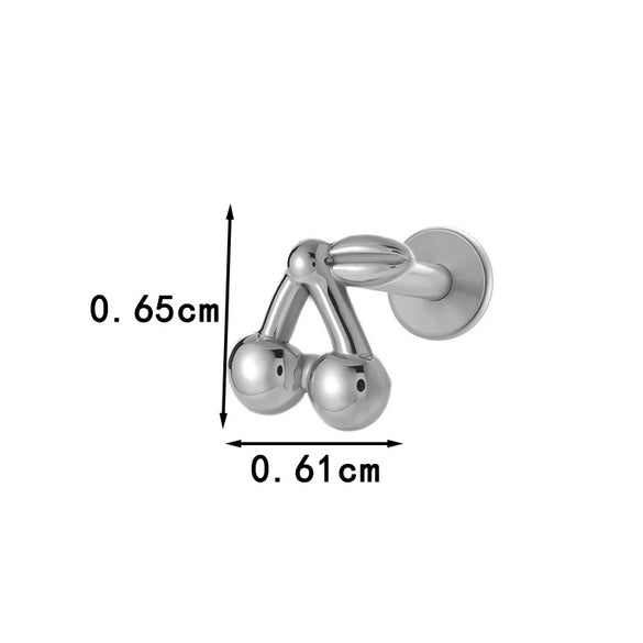 Wholesale Piercing Jewelry Titanium Alloy Animal Zodiac Shape Electroplated For Women