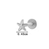 Wholesale Piercing Jewelry Titanium Alloy Animal Zodiac Shape Electroplated For Women