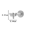 Wholesale Piercing Jewelry Titanium Alloy Animal Zodiac Shape Electroplated For Women