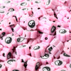 Wholesale Pink Mixed Color Tai Chi Flower Soft Clay Beads For Diy Bracelet Beaded Jewelry Accessories Painted With Flower Pattern