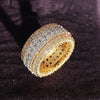 Wholesale Plain Ring Copper Geometric Style Electroplating For Women