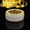 Wholesale Plain Ring Copper Geometric Style Electroplating For Women