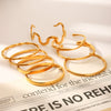 Wholesale Plain Stainless Steel And Titanium Steel Ring Bracelet For Women With Pvd Vacuum Plating Light Luxury Style Non Fading Waterproof Anti Oxidation And Corrosion Resistant