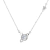 Wholesale Planet Pendant Necklace 925 Sterling Silver Stylish Trendy Elegant