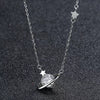 Wholesale Planet Pendant Necklace 925 Sterling Silver Stylish Trendy Elegant