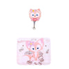 Wholesale Plastic Acrylic Nurse Badge Pendant Retractable Buckle Holder For Student School Bag With Cartoon Style