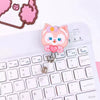 Wholesale Plastic Acrylic Nurse Badge Pendant Retractable Buckle Holder For Student School Bag With Cartoon Style
