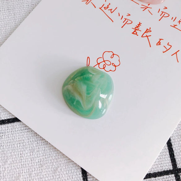 Wholesale Plastic And Resin Accessories For Diy Asymmetrical Shaped Transparent Glass Protection Treated