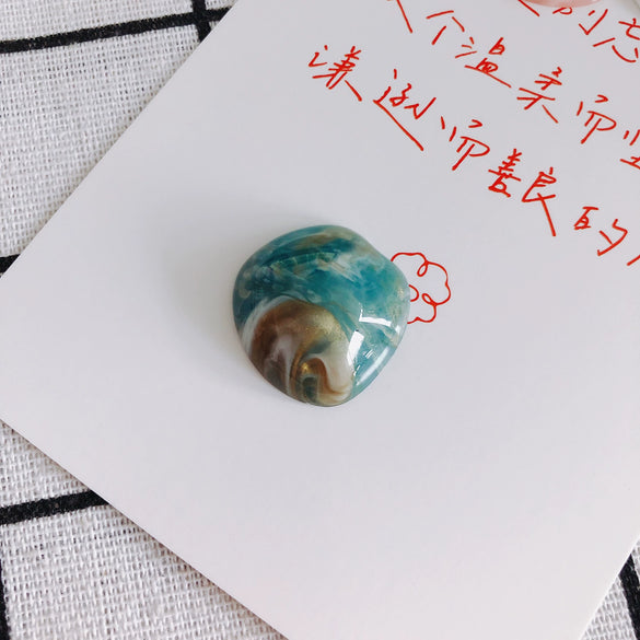 Wholesale Plastic And Resin Accessories For Diy Asymmetrical Shaped Transparent Glass Protection Treated