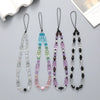 Wholesale Plastic And Resin Animals Handmade Beaded Mobile Phone Chain Pendant For Women