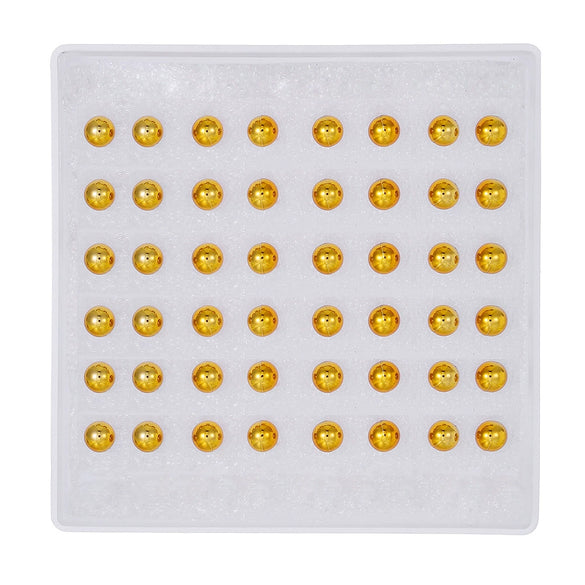 Wholesale Plastic And Resin Antiallergic Earrings With Geometric Design And Electroplating Process