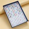 Wholesale Plastic And Resin Earrings Set With Geometric Style Dripping Glue Design In Fruit And Food Shape
