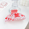 Wholesale Plastic And Resin Handmade Love Hairpin For Women In Sweet Style
