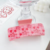 Wholesale Plastic And Resin Handmade Love Hairpin For Women In Sweet Style