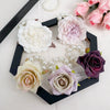 Wholesale Plastic And Resin Handmade Plant Flowers Style Hair Rope Hair Ring And Back Hair Clip For Women