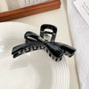 Wholesale Plastic And Resin Handmade Simple Style Women's Large Grab Clip Hair Accessories