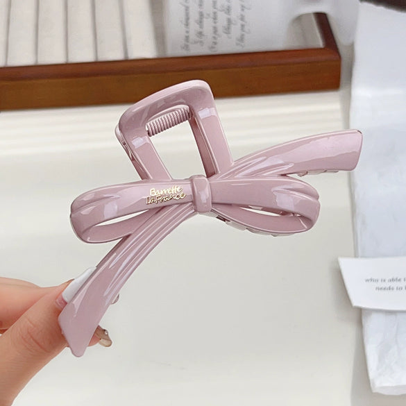 Wholesale Plastic And Resin Handmade Simple Style Women's Large Grab Clip Hair Accessories