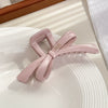 Wholesale Plastic And Resin Handmade Simple Style Women's Large Grab Clip Hair Accessories
