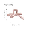 Wholesale Plastic And Resin Handmade Simple Style Women's Large Grab Clip Hair Accessories