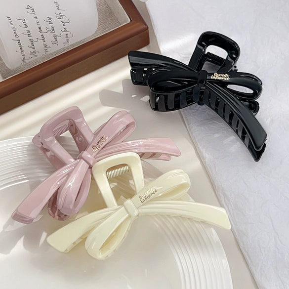 Wholesale Plastic And Resin Handmade Simple Style Women's Large Grab Clip Hair Accessories