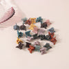 Wholesale Plastic And Resin Handmade Women's Hair Claw Clips With Cat's Eye And Flower Design