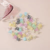 Wholesale Plastic And Resin Handmade Women's Hair Claw Clips With Cat's Eye And Flower Design