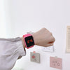 Wholesale Plastic And Silicone Square Led Electronic Digital Display Leisure Sports Watches For Students