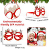 Wholesale Plastic Cartoon Christmas Glasses For Holiday Party Decor