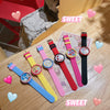 Wholesale Plastic Cartoon Style Student Watch For Female