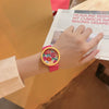 Wholesale Plastic Cartoon Style Student Watch For Female