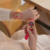 Wholesale Plastic Cartoon Style Student Watch For Female