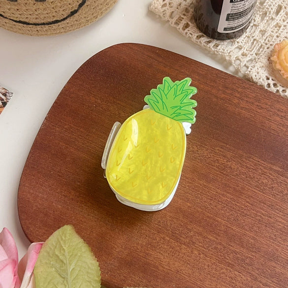 Wholesale Plastic Handmade Fruit Shape Cute Hair Clip For Women