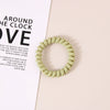 Wholesale Plastic Handmade High Elastic Women's Hair Ring For Tying Ponytails
