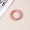 Wholesale Plastic Handmade High Elastic Women's Hair Ring For Tying Ponytails