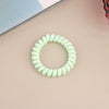 Wholesale Plastic Handmade High Elastic Women's Hair Ring For Tying Ponytails