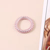 Wholesale Plastic Handmade High Elastic Women's Hair Ring For Tying Ponytails