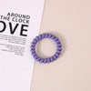 Wholesale Plastic Handmade High Elastic Women's Hair Ring For Tying Ponytails