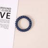 Wholesale Plastic Handmade High Elastic Women's Hair Ring For Tying Ponytails