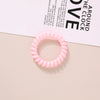 Wholesale Plastic Handmade High Elastic Women's Hair Ring For Tying Ponytails