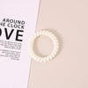Wholesale Plastic Handmade High Elastic Women's Hair Ring For Tying Ponytails