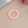 Wholesale Plastic Handmade High Elastic Women's Hair Ring For Tying Ponytails
