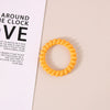 Wholesale Plastic Handmade High Elastic Women's Hair Ring For Tying Ponytails