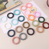 Wholesale Plastic Handmade High Elastic Women's Hair Ring For Tying Ponytails