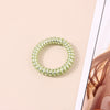 Wholesale Plastic Handmade High Elastic Women's Hair Ring For Tying Ponytails