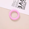 Wholesale Plastic Handmade High Elastic Women's Hair Ring For Tying Ponytails