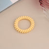 Wholesale Plastic Handmade High Elastic Women's Hair Ring For Tying Ponytails