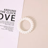 Wholesale Plastic Handmade High Elastic Women's Hair Ring For Tying Ponytails