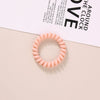 Wholesale Plastic Handmade High Elastic Women's Hair Ring For Tying Ponytails